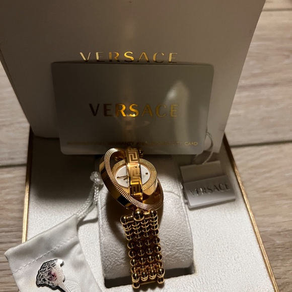 Versace Women’s VQ060015 Eon Rotating Spheres Band watch main image 4